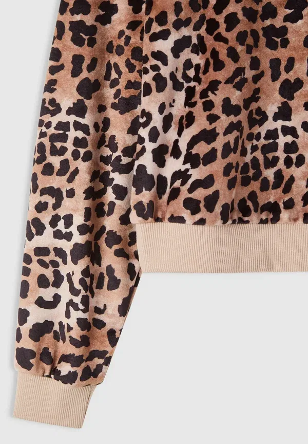 Худи с принтом Animal print Fantasia Terranova, Var Beige, бежевый — фото 2