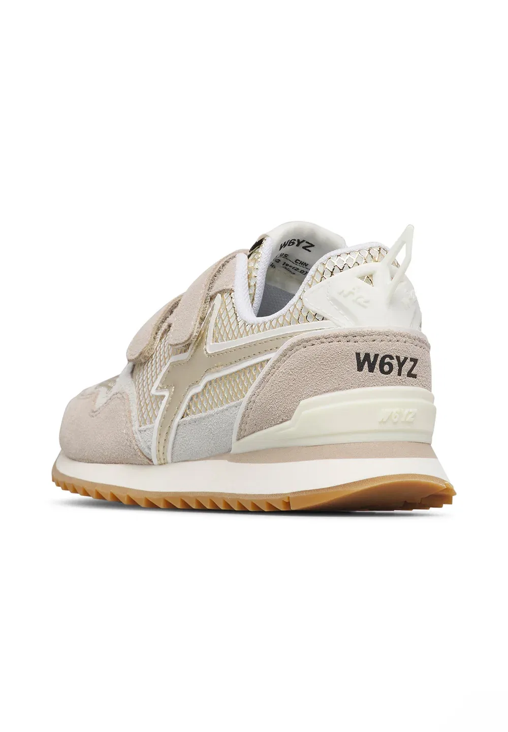 Jet vl-j - детская обувь W6Yz, Beige/Gold-Coloured — фото 4