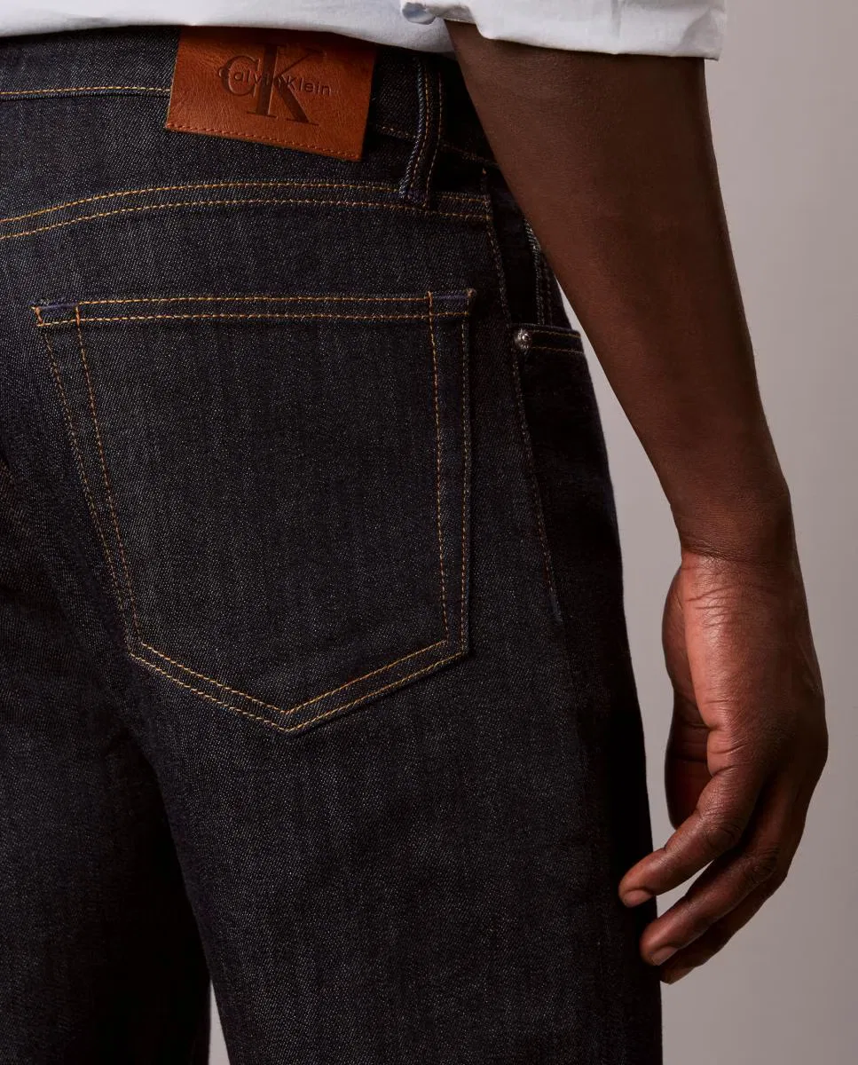 Мужское узкие джинсы, Vaquero Slim 90s, Calvin Klein, синий — фото 3