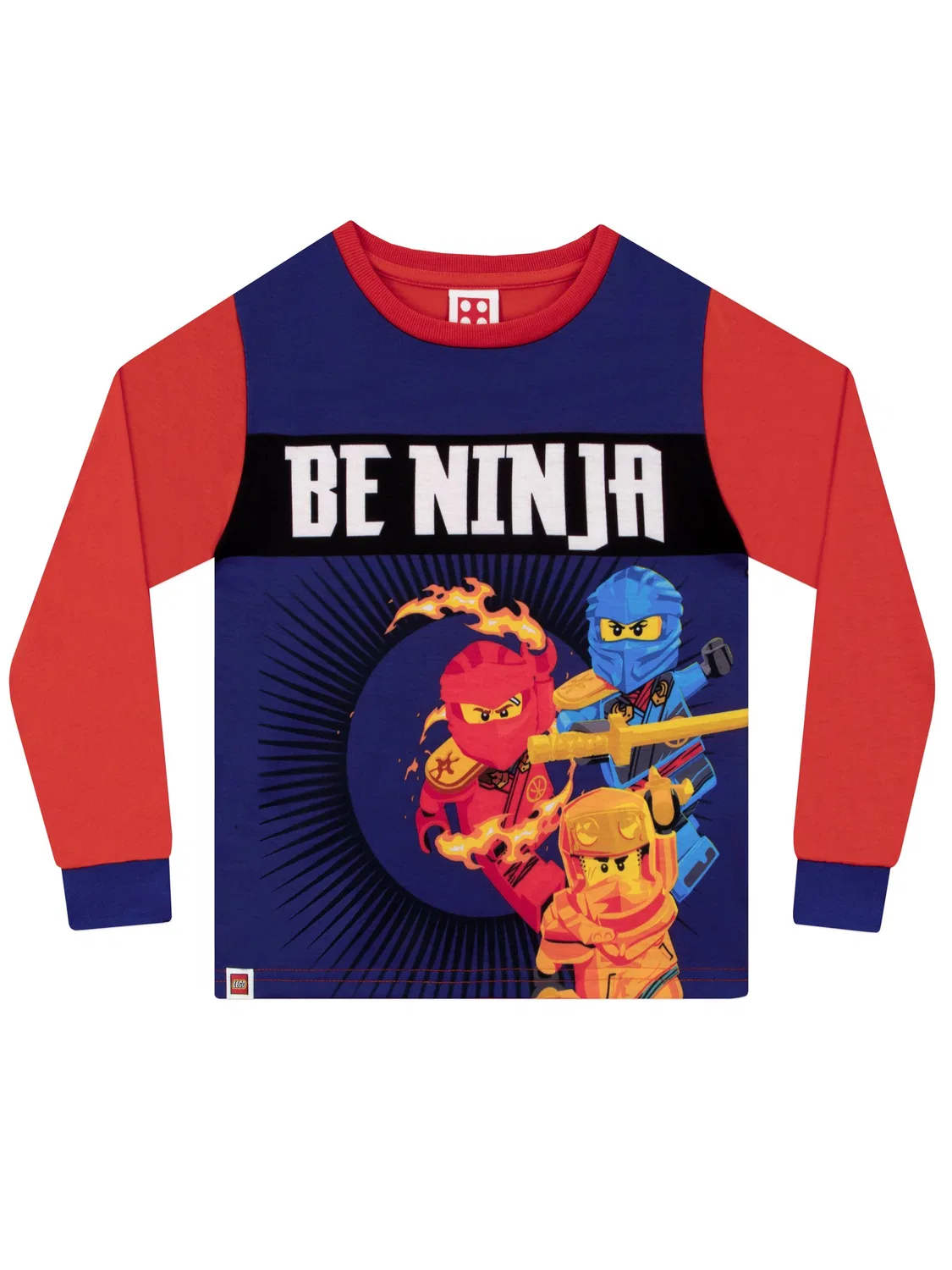 Пижама LEGO Ninjago Character, синяя — фото 2