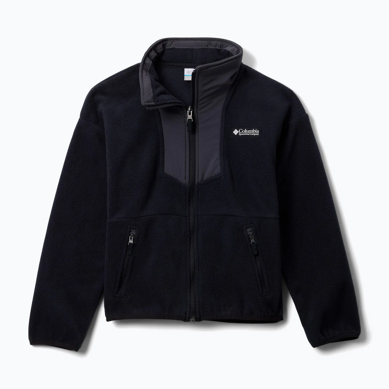 Детская флисовая куртка Columbia Sequoia Grove Full Zip Fleece, Черный