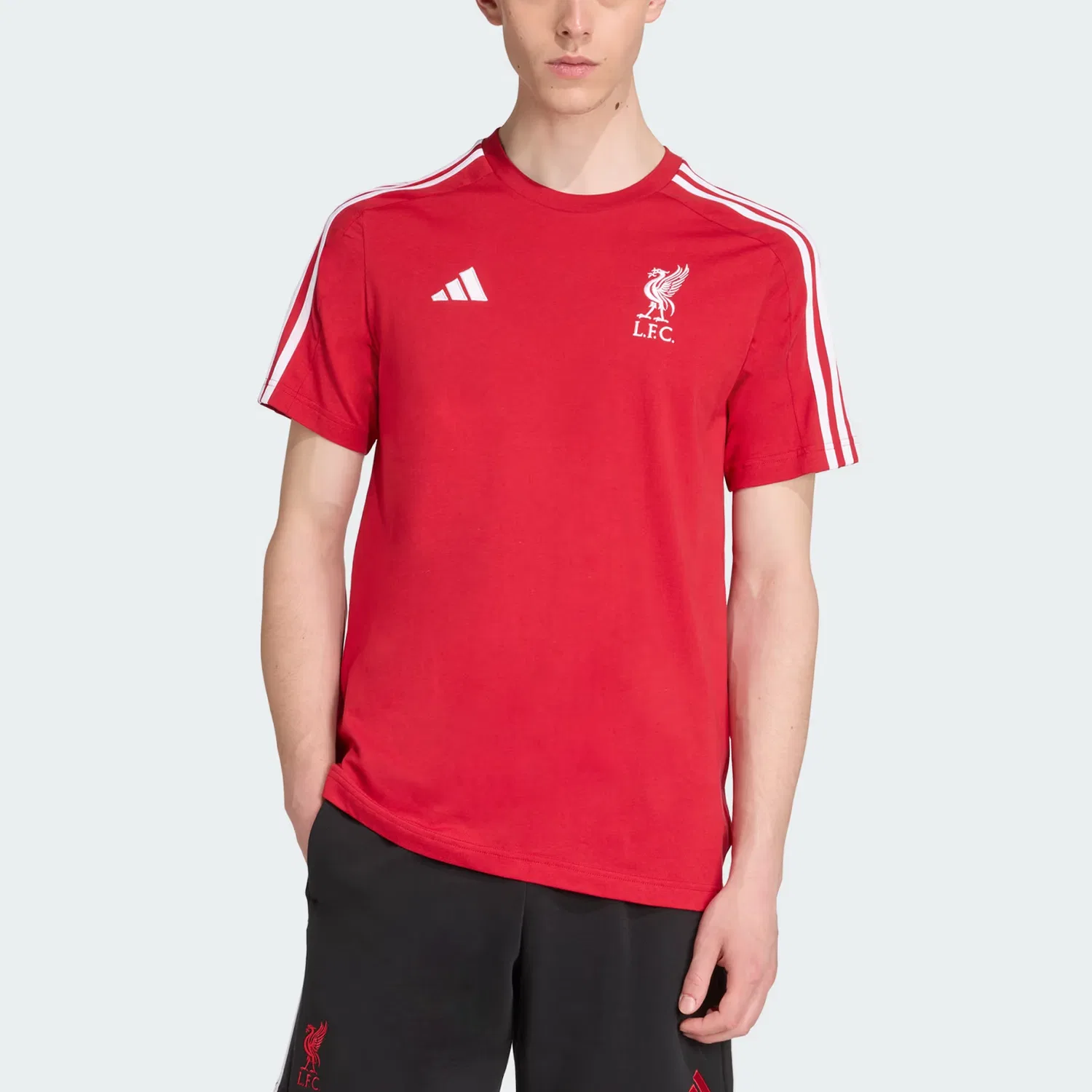Футболка Liverpool FC DNA, Adidas, Strawberry Red — фото 3