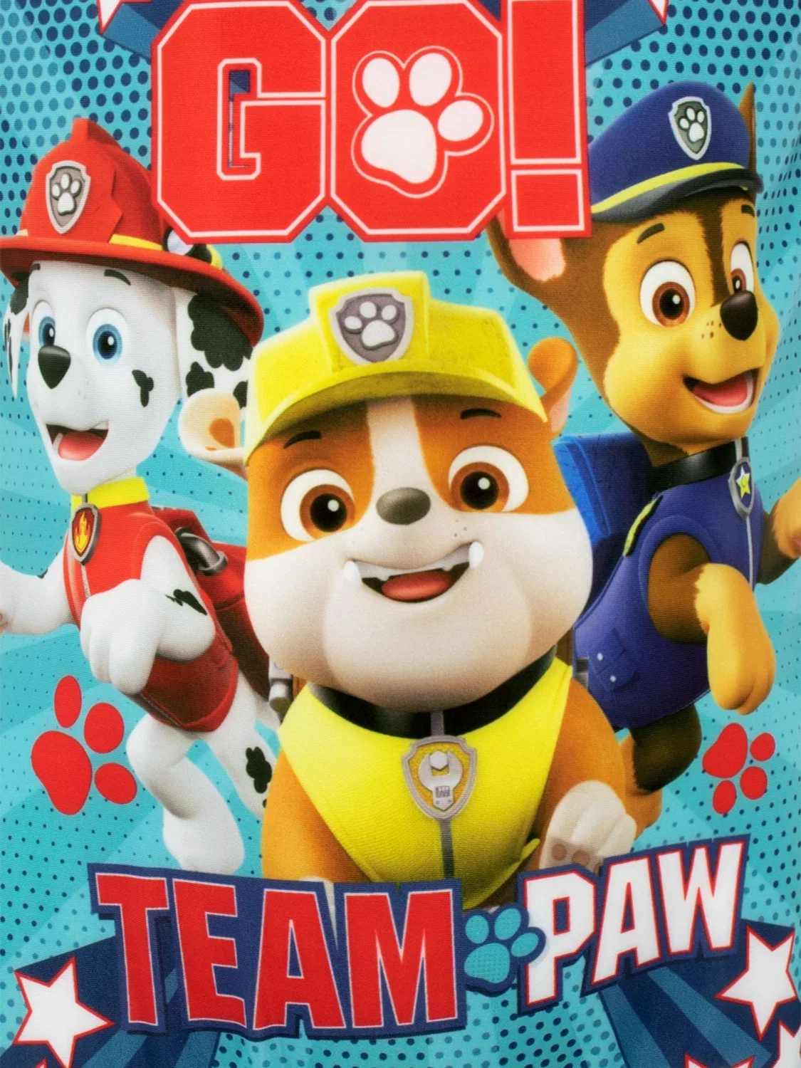 Купальник-слит с принтом Paw Patrol Character, Red/Blue — фото 2