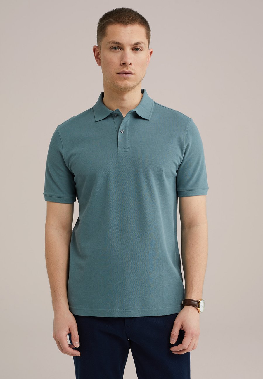 

Поло WE Fashion THE PIQUE, Green Blue/Selvage Denim, Серый, Поло WE Fashion THE PIQUE, Green Blue/Selvage Denim