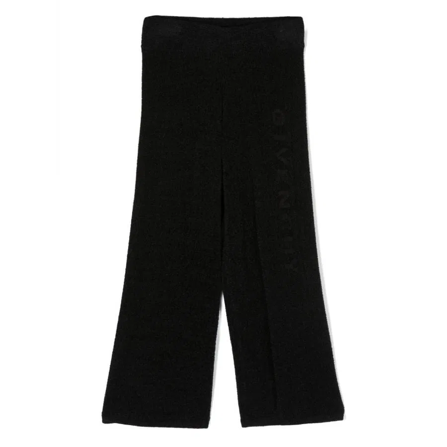Брюки свободного кроя с вышитым логотипом Givenchy, Black