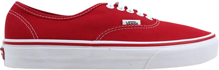 

Кеды Vans Authentic Red, красный