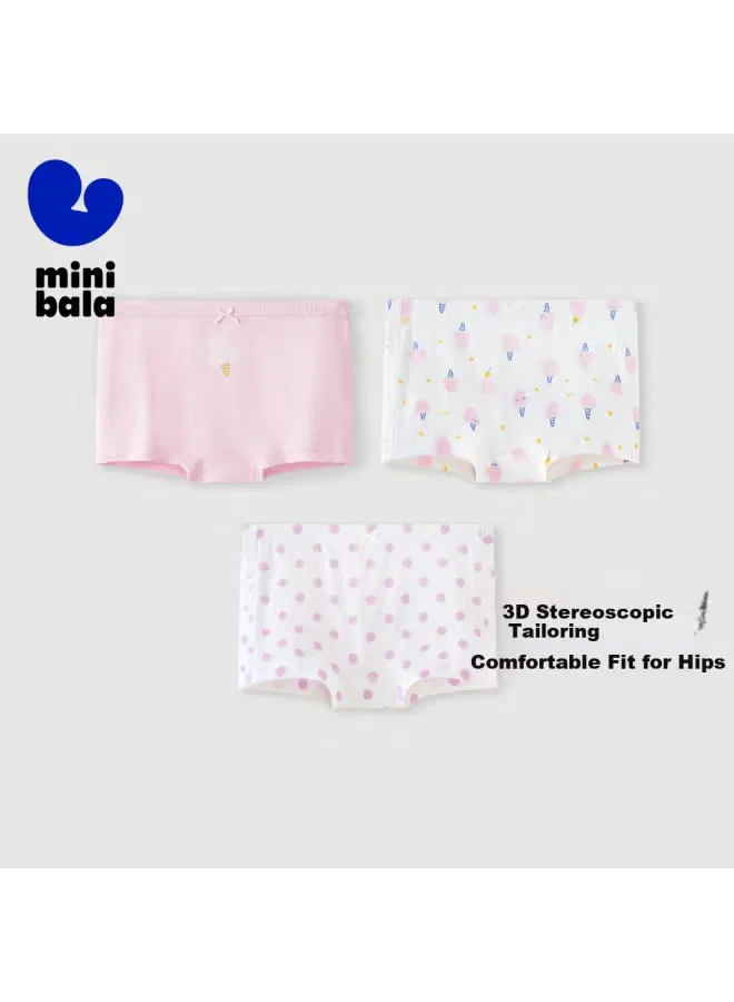 Трусы детские хлопковые комплект 3 шт. Upgrade Ocean Cotton Minibala, красный — фото 2