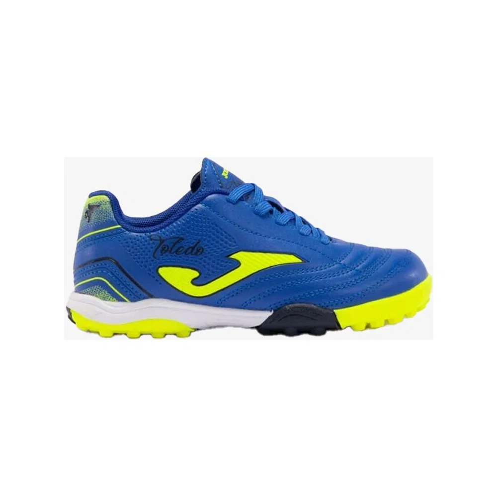 Детские футбольные бутсы для мальчиков синие Toledo Jr 2404 Joma