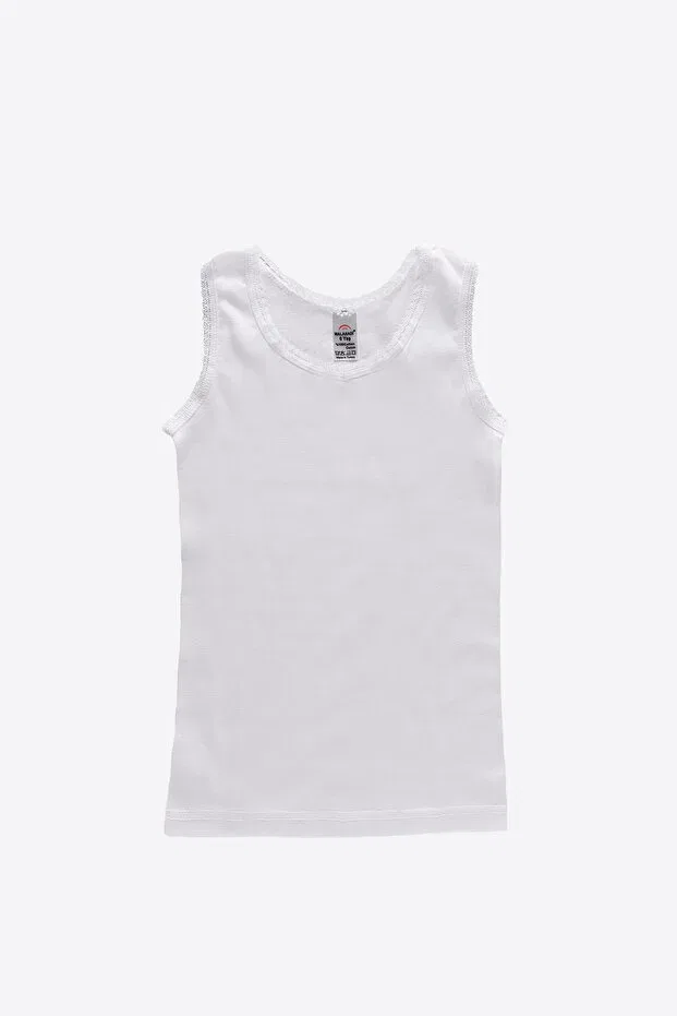 Детский комплект маек для девочек Malabadi, White