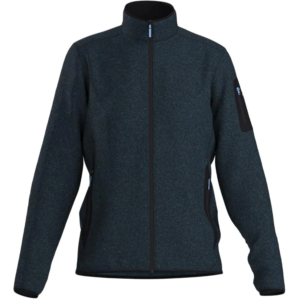 Женское флисовое худи Covert Arcteryx, Dark Stratus Heather — фото 4