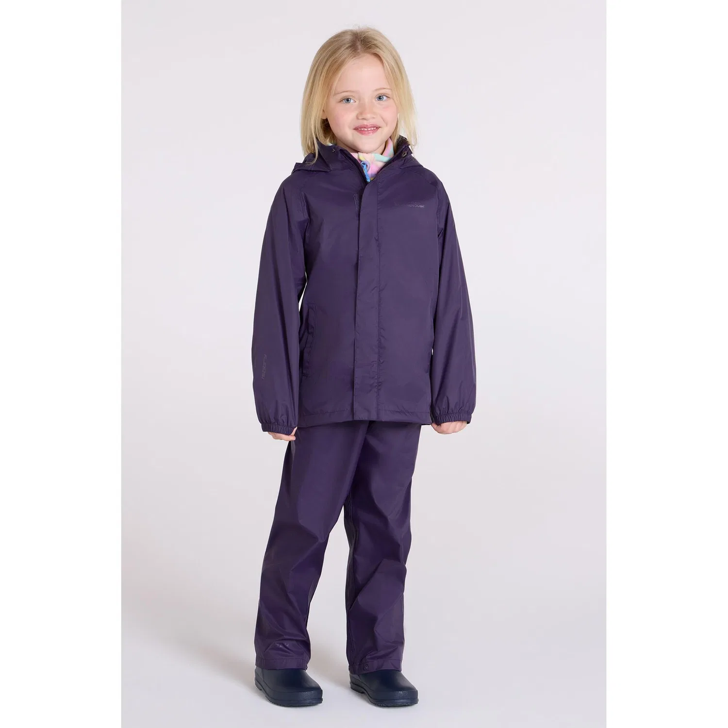 Детская водонепроницаемая куртка Pakka Mountain Warehouse, Dark Violet — фото 2