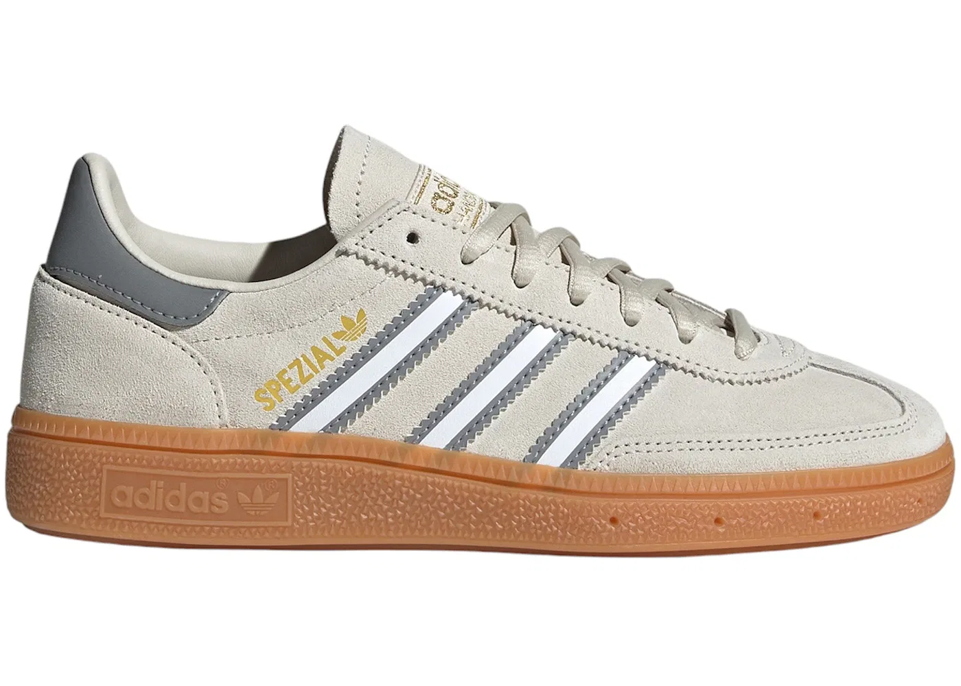 Детские кроссовки с замшевым верхом Adidas Handball Spezial, Alumina/Cloud White/Grey Three