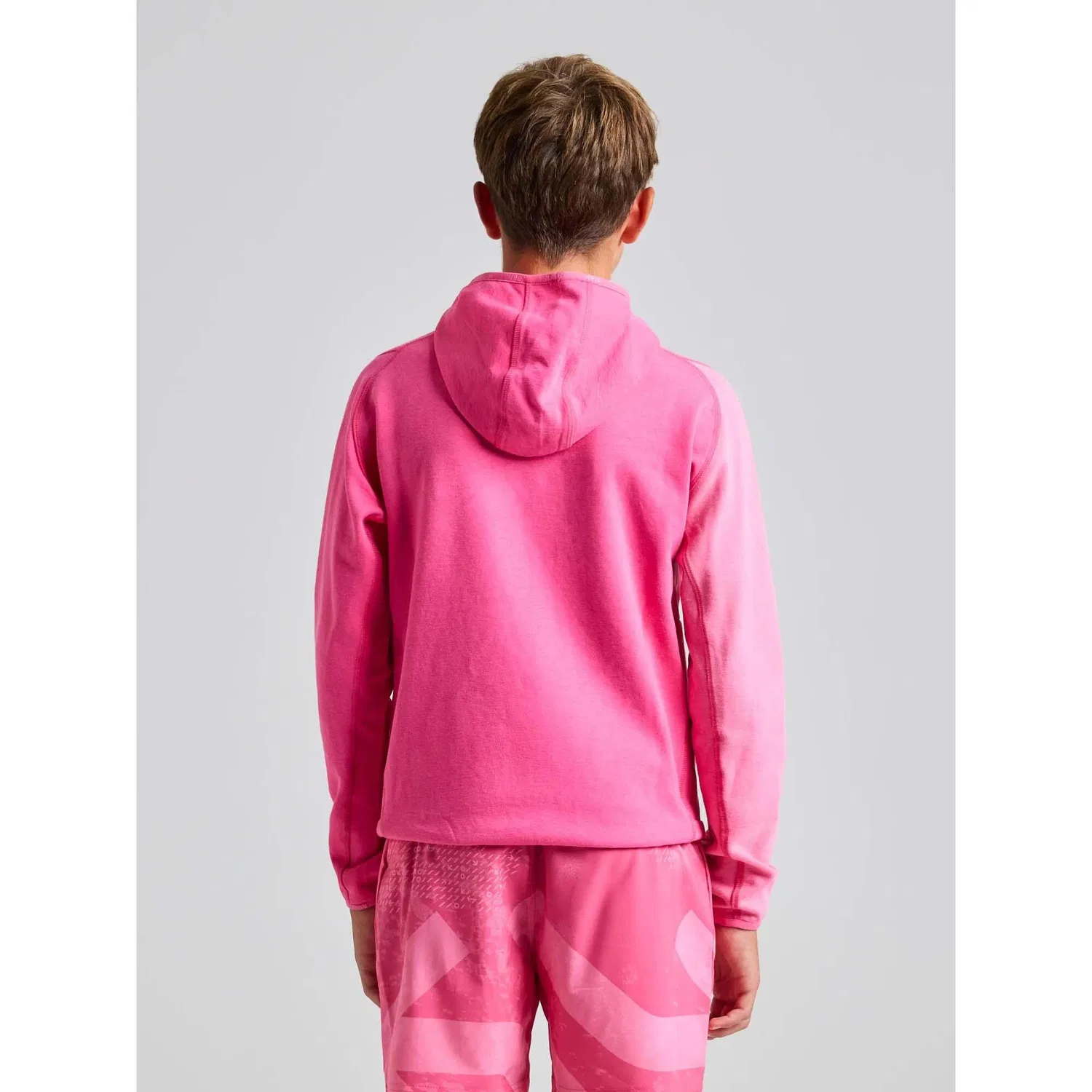 Детское худи с капюшоном Slam Graphic Jr Hoodie Slam, Hydrangea Pink — фото 2