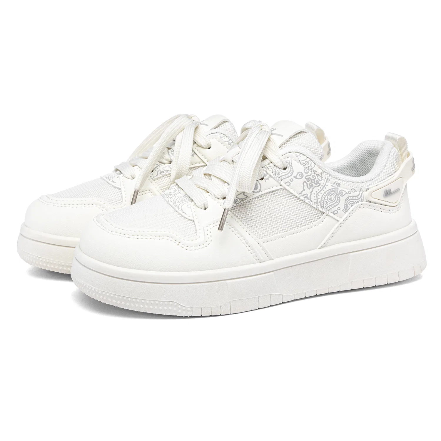 Кроссовки скейтбордические детские для всех Beige Gray WARRIOR, Beige Gray — фото 4