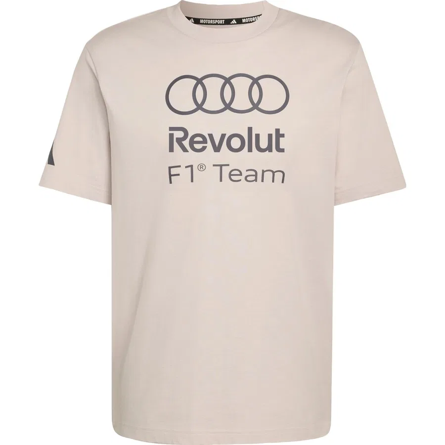 Спортивная футболка с принтом Performance KE6123 Audi Revolut F1 Team Dna Graphic Tee adidas, Черный — фото 3
