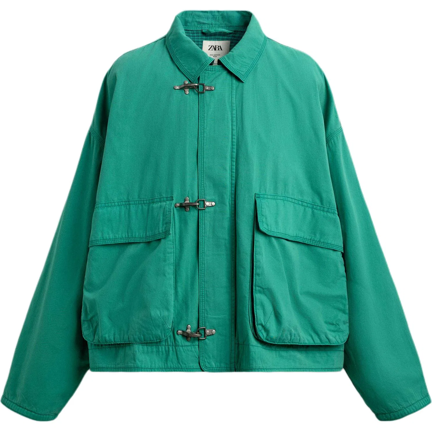 Детское пальто с лацканами Lake Green ZARA, Lake Green