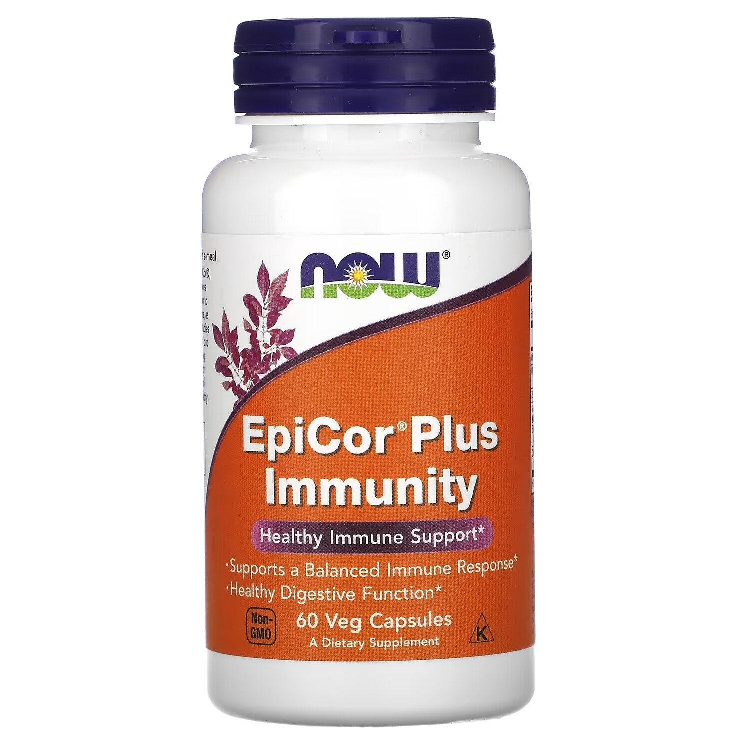 

Добавка NOW Foods EpiCor Plus Immunity, 60 растительных капсул