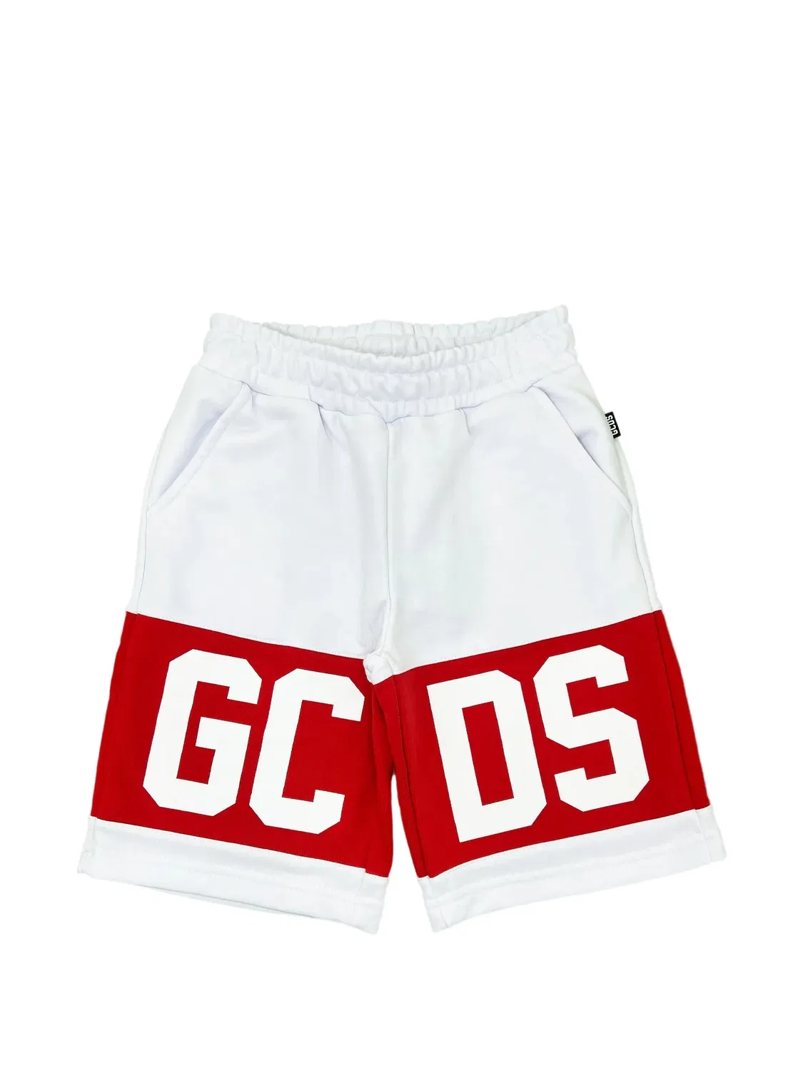Детские шорты с логотипом белые GCDS, белый