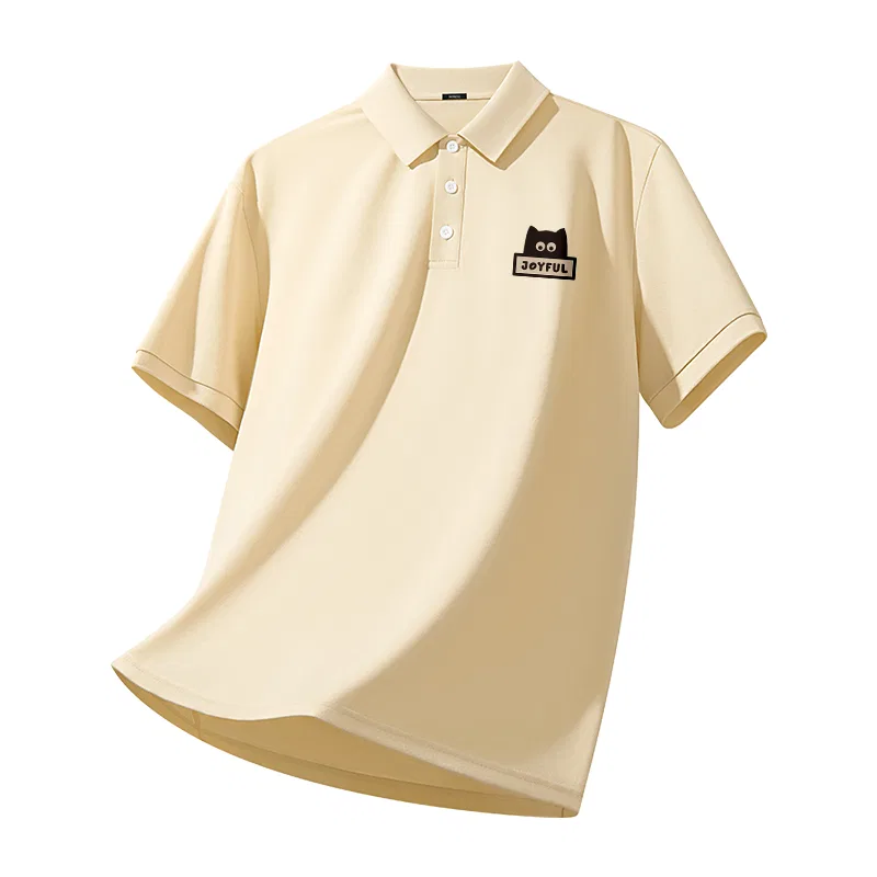 Детское поло с быстросохнущей тканью MINISO, Цвет Gray Pea Green — фото 3