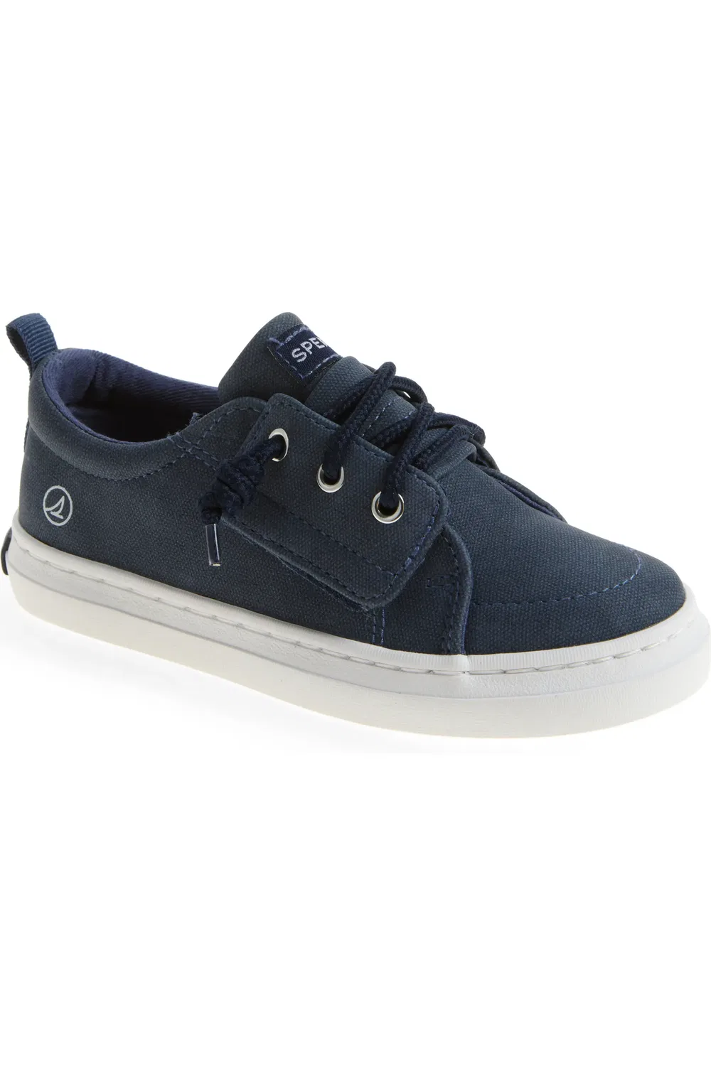 Детские кеды на широкой подошве Canvas Sneaker Sperry, темно синий