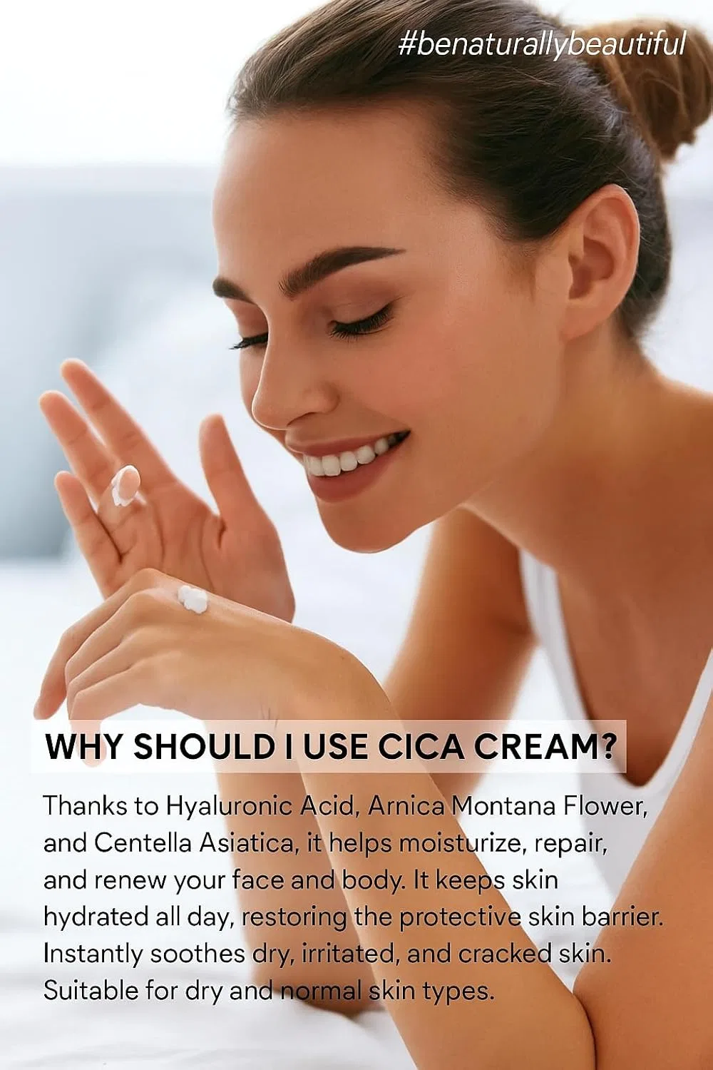 Увлажняющий крем для лица и тела Cica Creme, The Ceel, 50 мл — фото 2