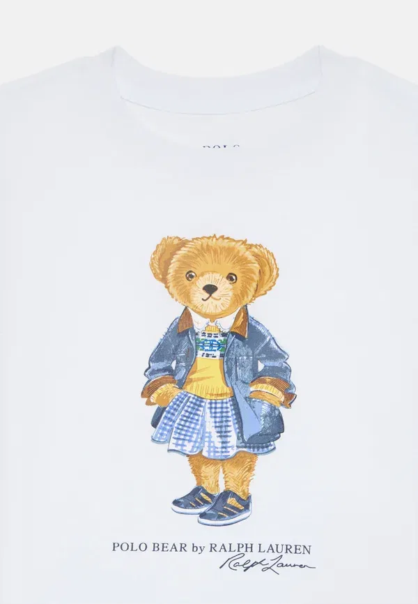 Комплект пижамы с принтом Bear set Polo Ralph Lauren, Harbor Island Blue, синий — фото 4