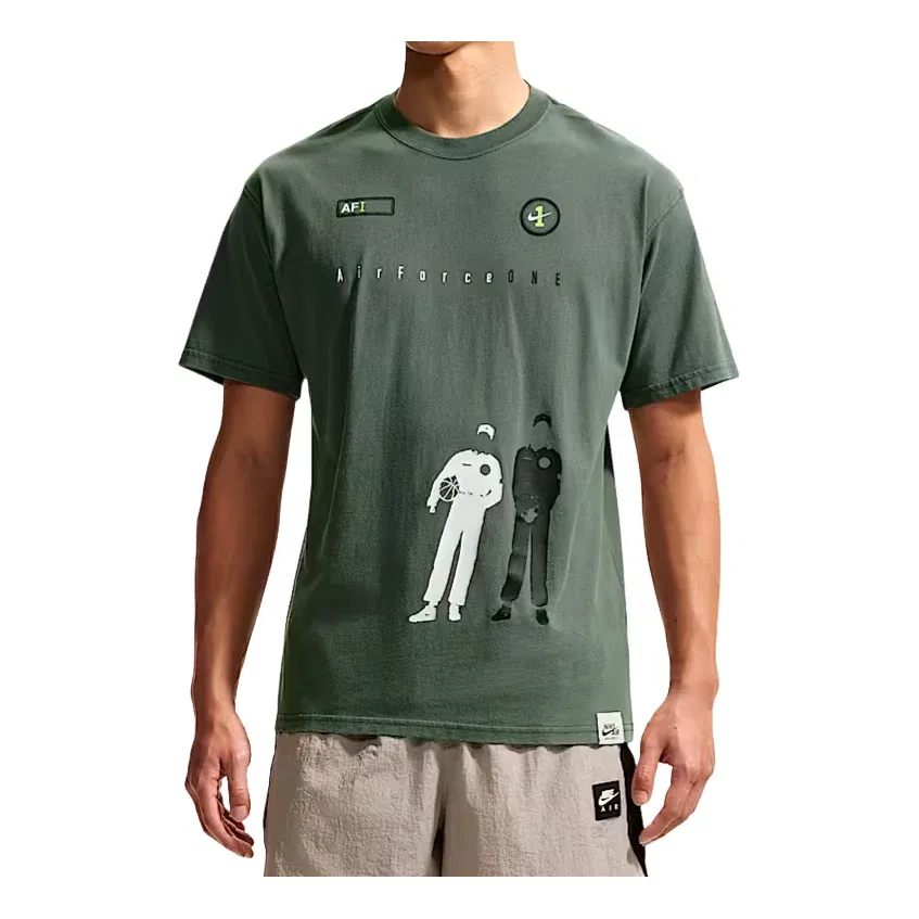 Мужская футболка Sportswear T-Shirt 'Camouflage Green' Nike, Camouflage Green