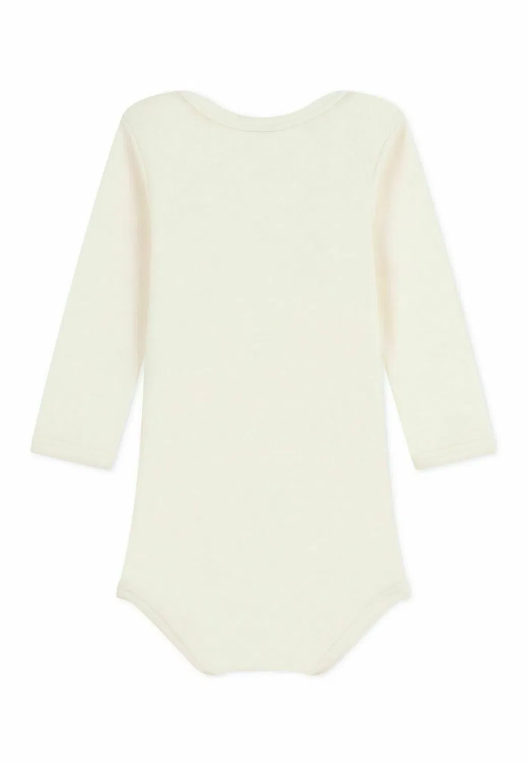 Унисекс - боди Petit Bateau, Ecru — фото 2