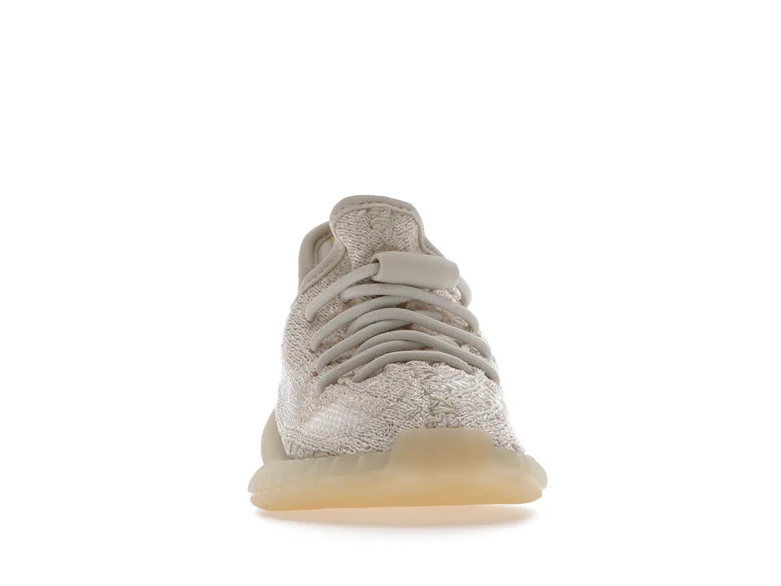 Детские кроссовки с верхом PrimeKnit Adidas Yeezy Boost 350 V2, Light/Light/Light — фото 2