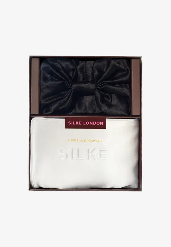 Набор для волос Silke Dream Set - классический Silke London, белый/черный — фото 2