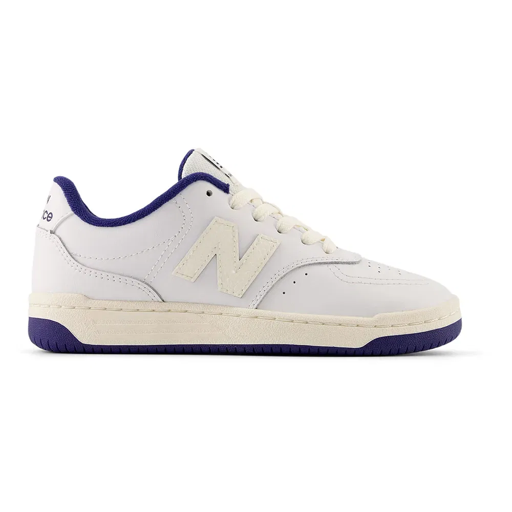 Кроссовки B80 New Balance, белый — фото 4