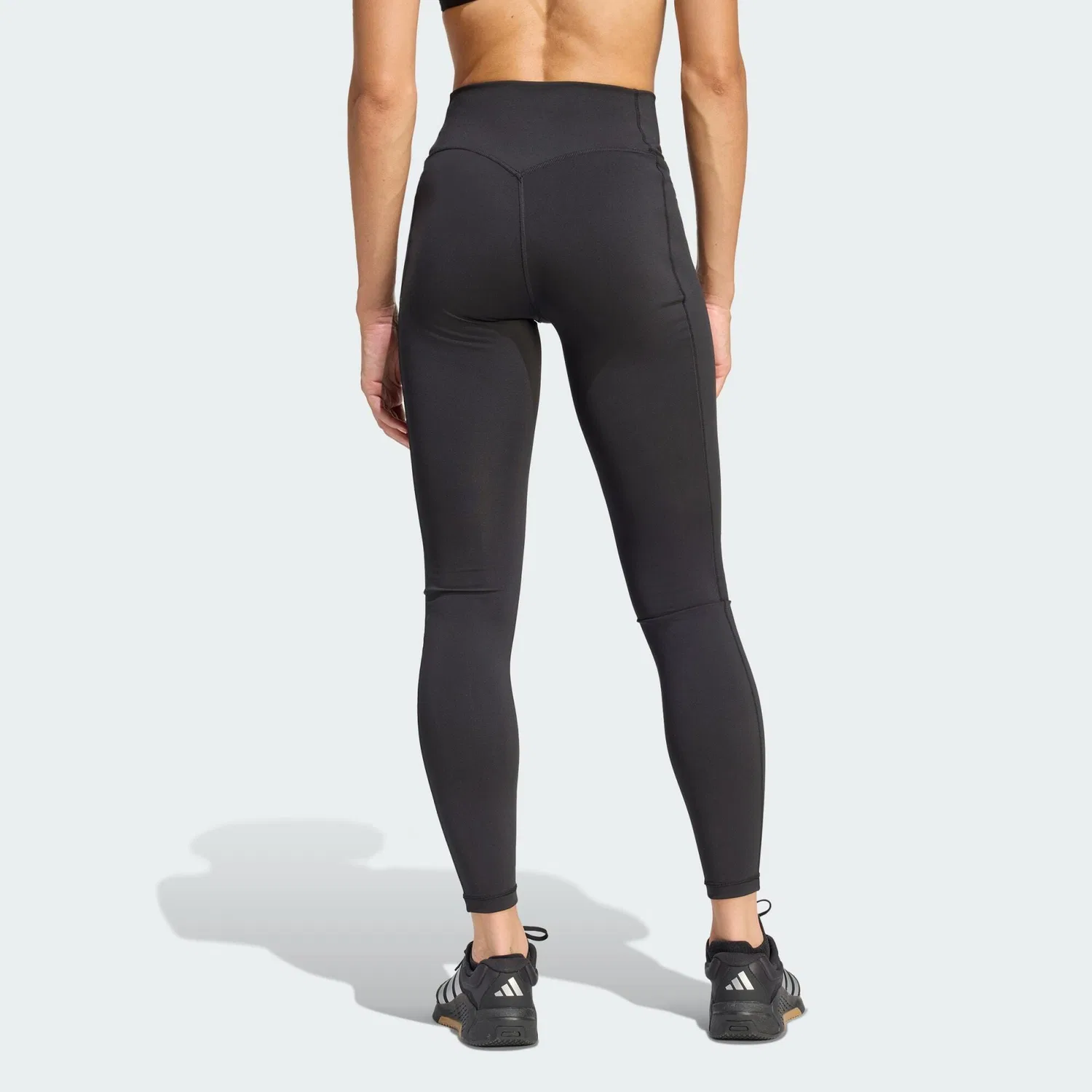 Женские леггинсы с технологией Adimove Optime Workout Full Length Leggings Adidas, Schwarz — фото 3