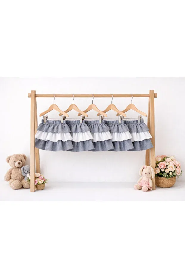 Детский комплект для девочек с длинным рукавом Tazeler Tekstil Ve Gida, Gray