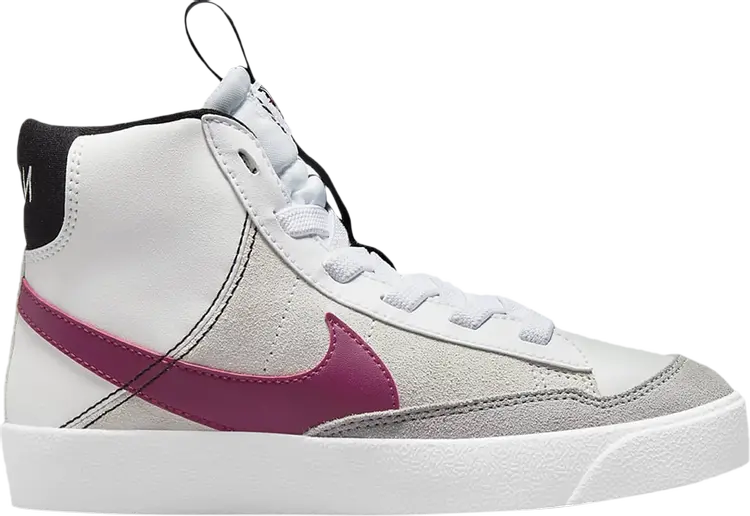

Кроссовки Nike Blazer Mid '77 SE PS 'Dance - White Rush Maroon', белый