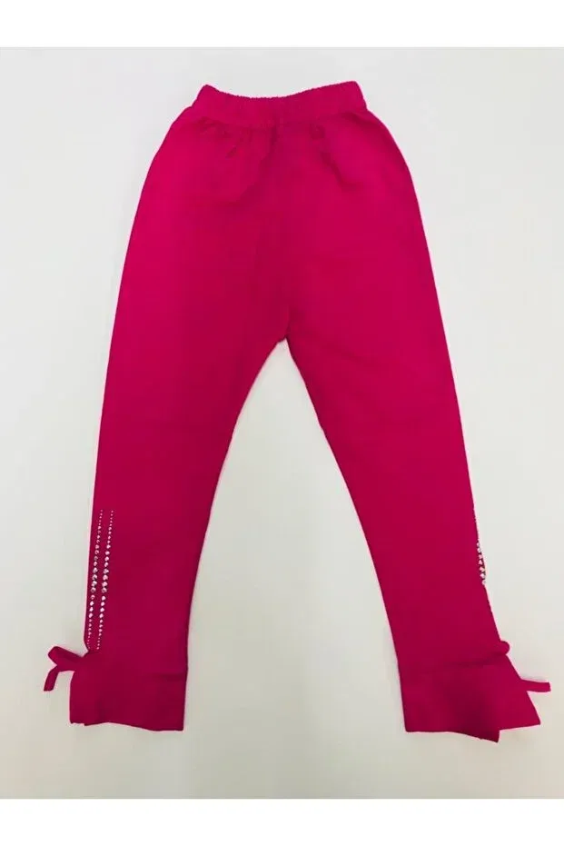 Детское капри для девочек с принтом Baby Slon Kids Clup, Fuchsia