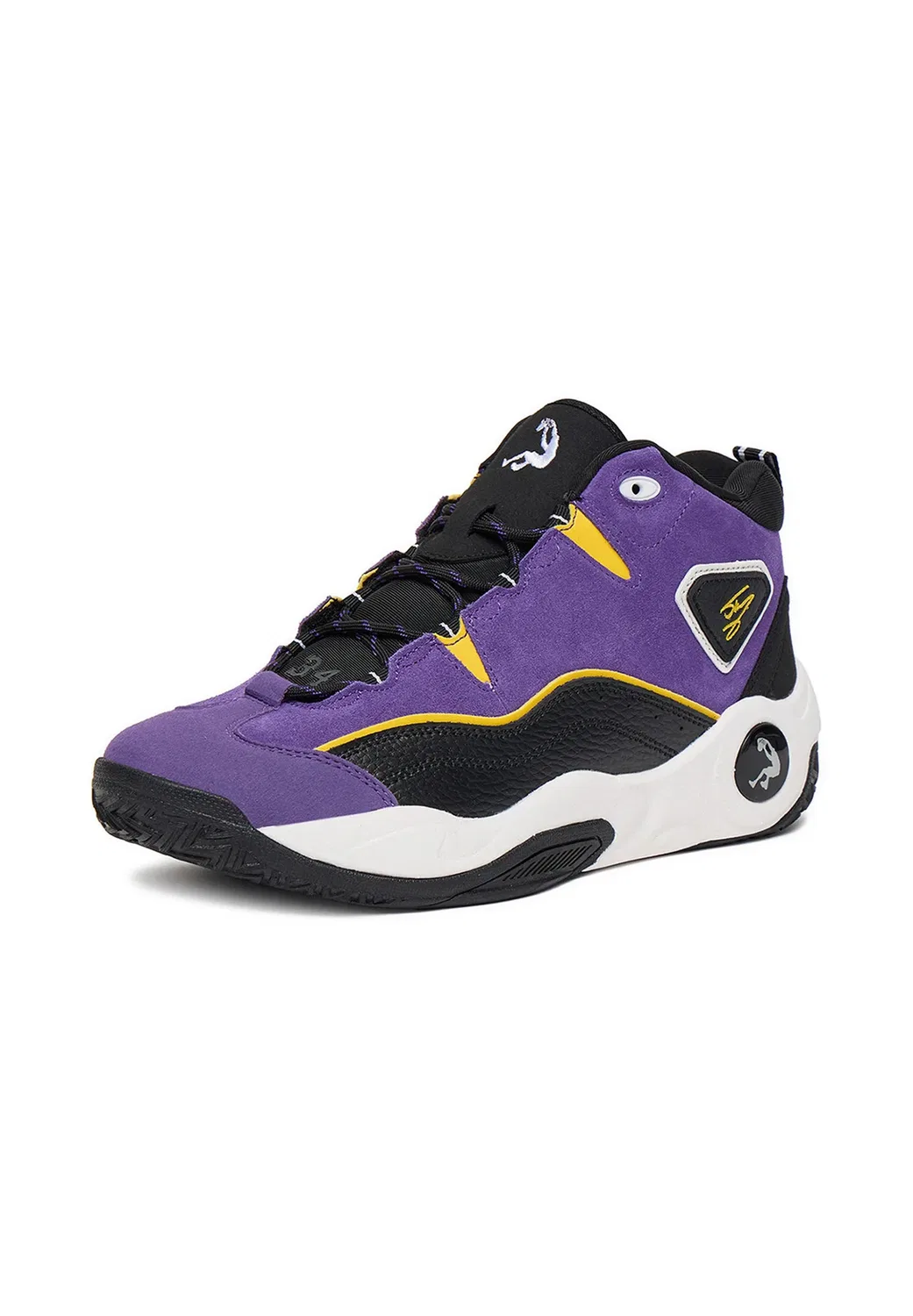 Кроссовки для мальчиков aq95027b-uz - высокие кроссовки Shaq, Purple — фото 2