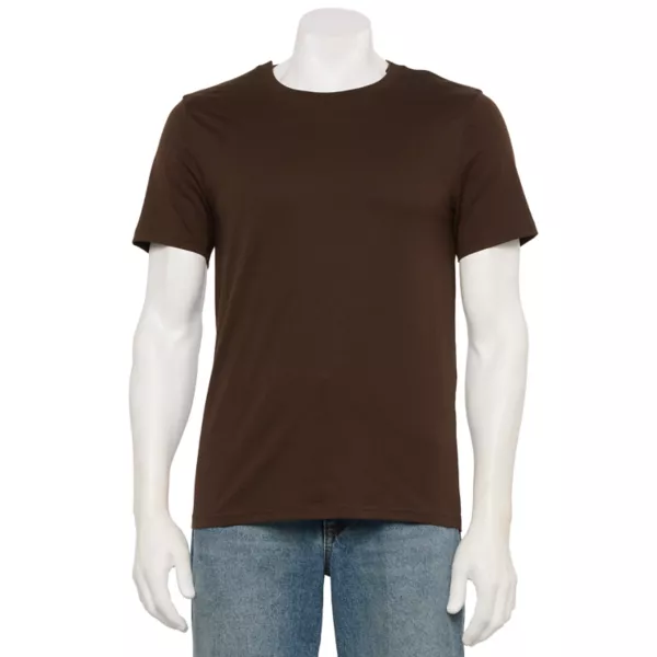 

Мужская адаптивная футболка с коротким рукавом Core Sonoma Goods For Life, цвет bisa brown