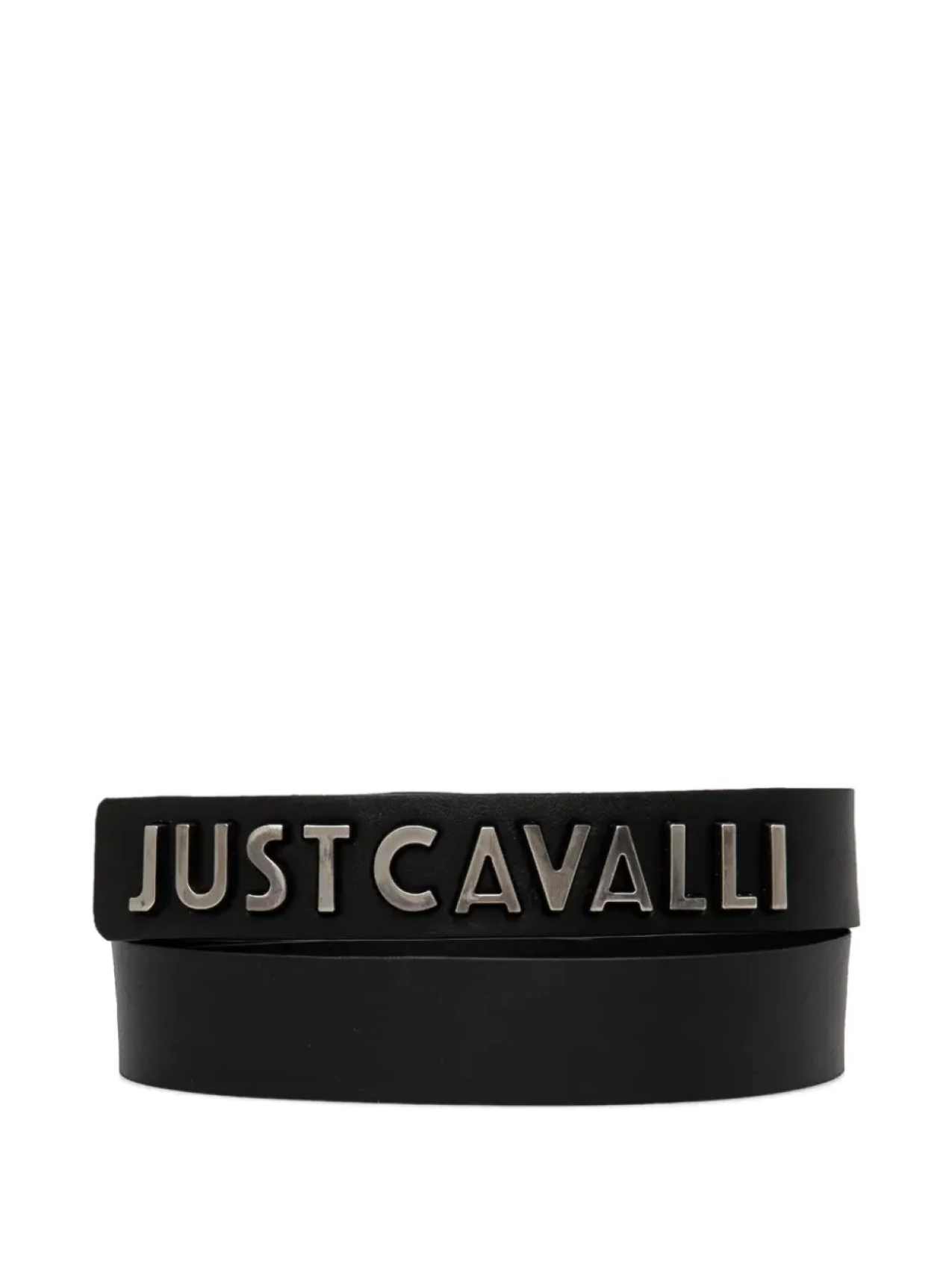 

Ремень с логотипом Just Cavalli, черный
