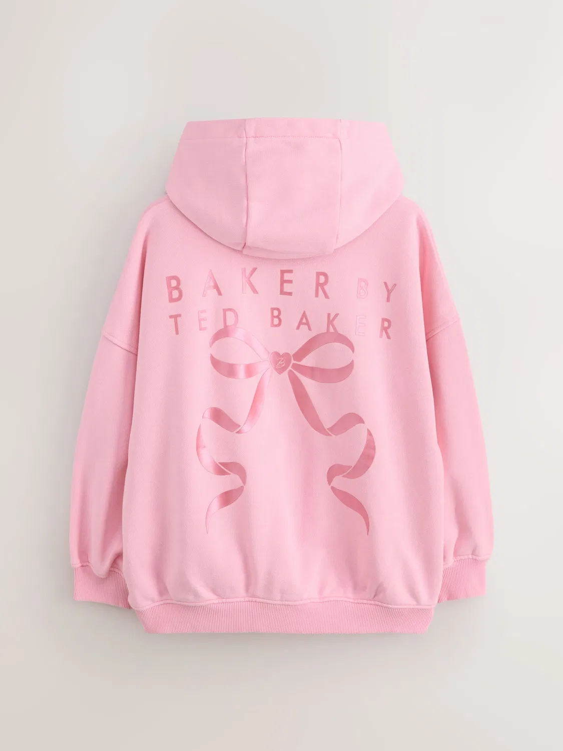 Толстовка Baker by Ted Baker в розовом цвете — фото 2