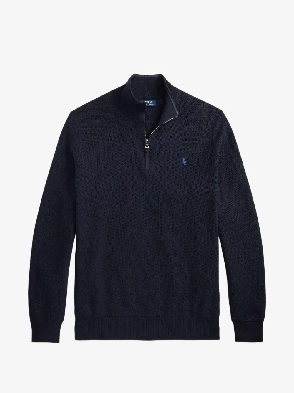 Свитер с воротником на молнии POLO RALPH LAUREN, синий