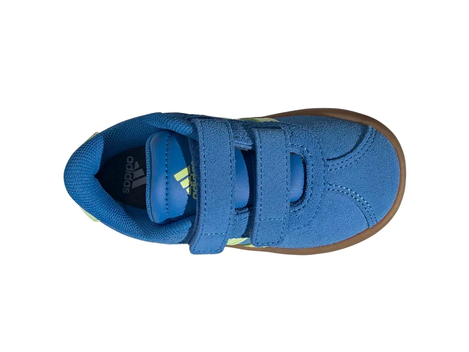 Кроссовки VL Court 3.0 для мальчиков, adidas, королевский синий — фото 3