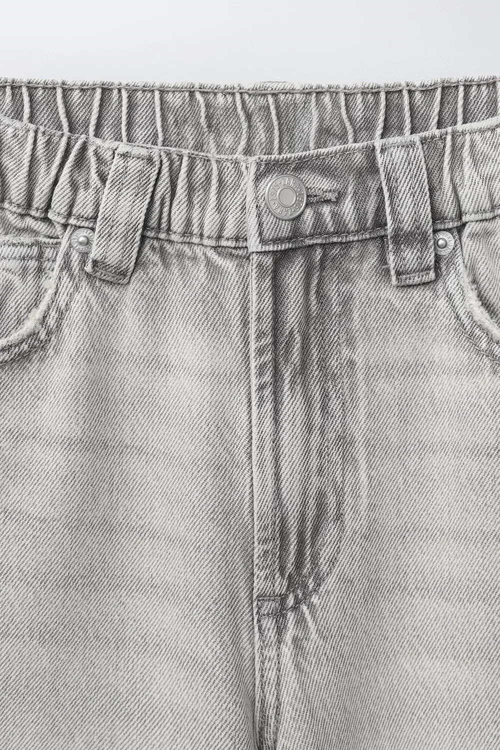 Джинсы-шары ZARA, Grey — фото 3