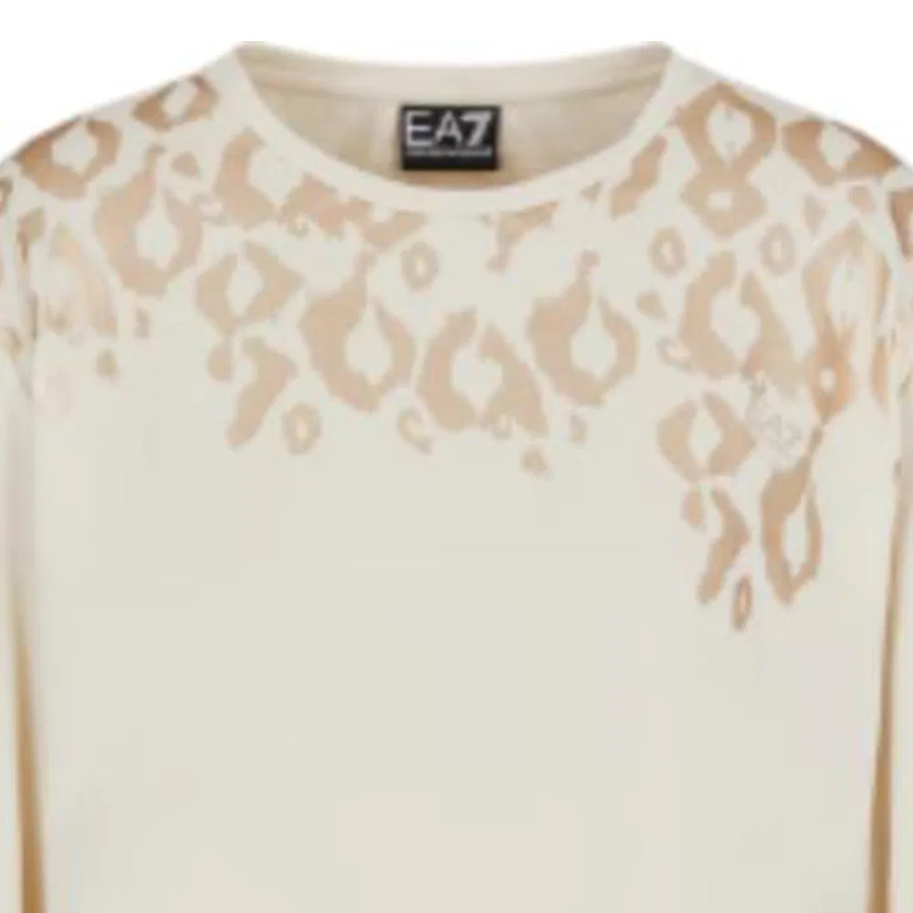 Женская футболка EMPORIO ARMANI, Beige — фото 4