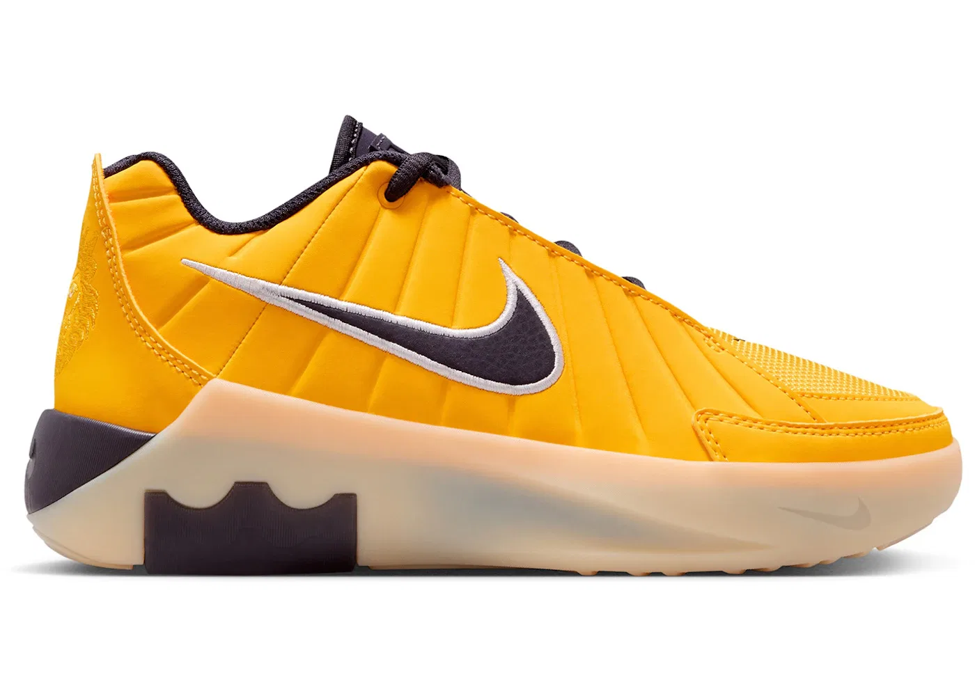 Детские кроссовки для баскетбола с поддержкой Nike LeBron Witness 9, Amarillo/Soft Yellow/Lilac/Cave Purple