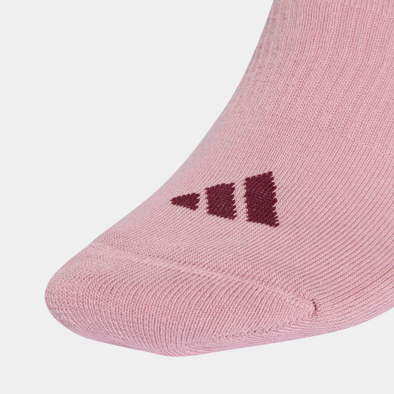 Женские спортивные носки с поддержкой свода стопы Adidas Performance, White/Magic Mauve/Maroon — фото 3