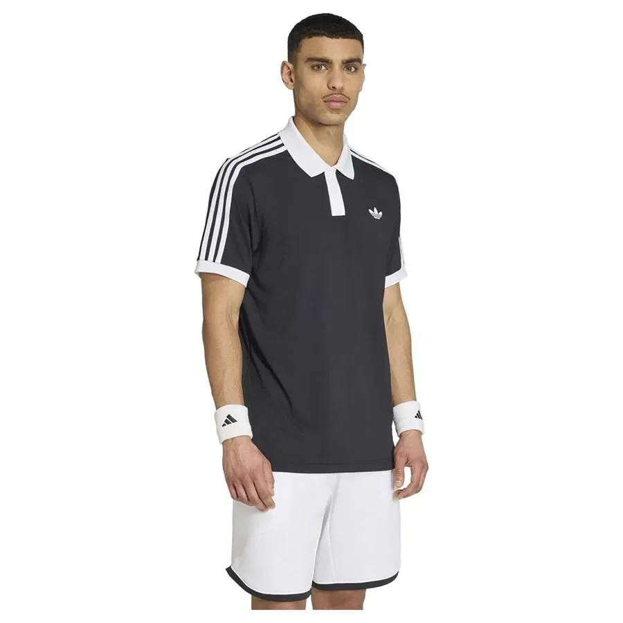 Мужское поло с технологией Climacool Classıcs Polo KY8886 adidas, Черный — фото 2