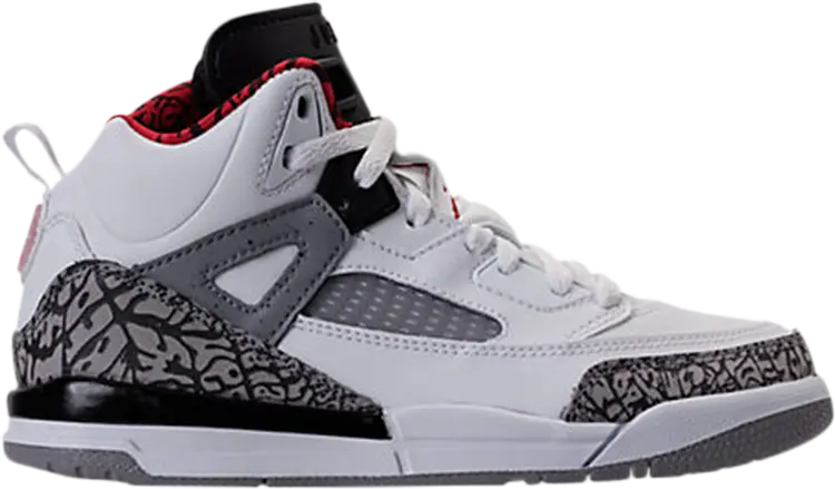 

Кроссовки Jordan Spizike PS White Cement, белый, Белый;серый, Кроссовки Jordan Spizike PS White Cement, белый