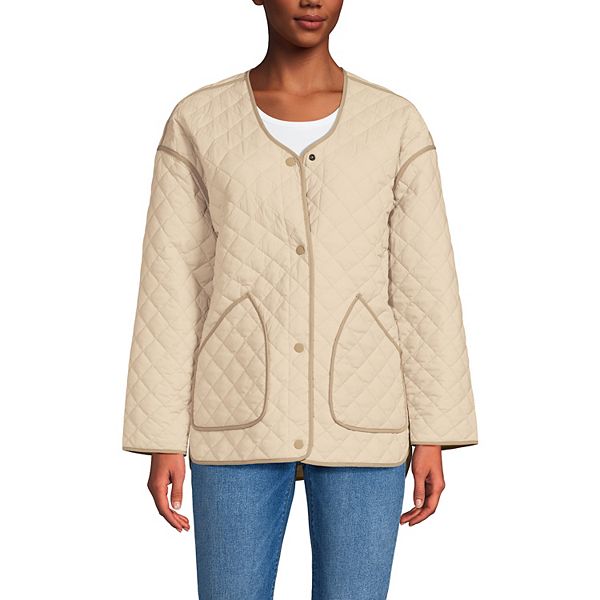 

Женская утепленная куртка featherfree Lands' End, Champagne