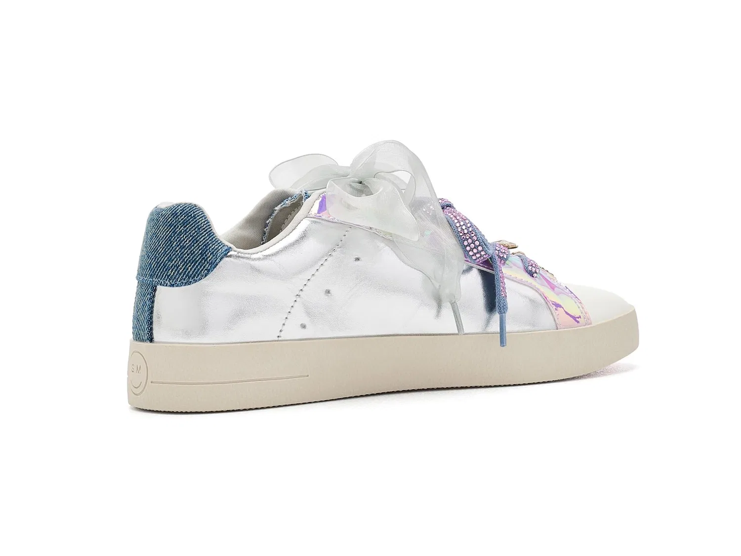 Кроссовки Rush (для маленьких и больших детей) Steve Madden Kids, Silver Multi — фото 4