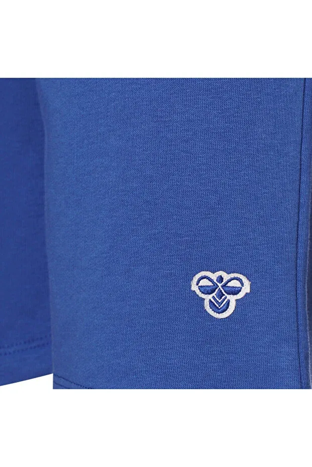 Детские шорты для девочек хлопковые Hummel, Blue — фото 4